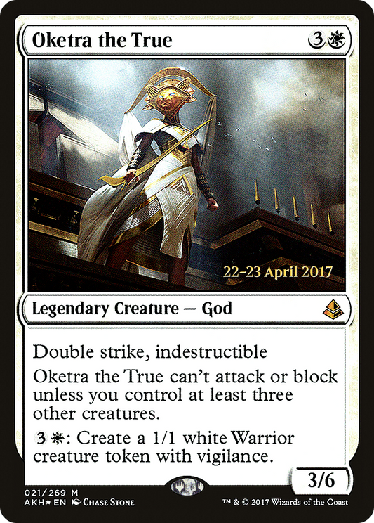 Oketra the True (021) (Prerelease) - Foil