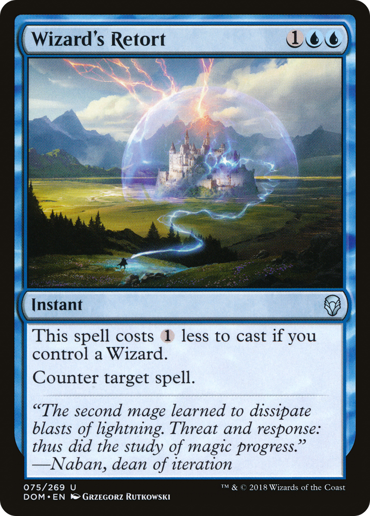 Wizard's Retort - Foil