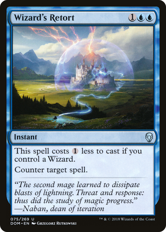 Wizard's Retort - Foil