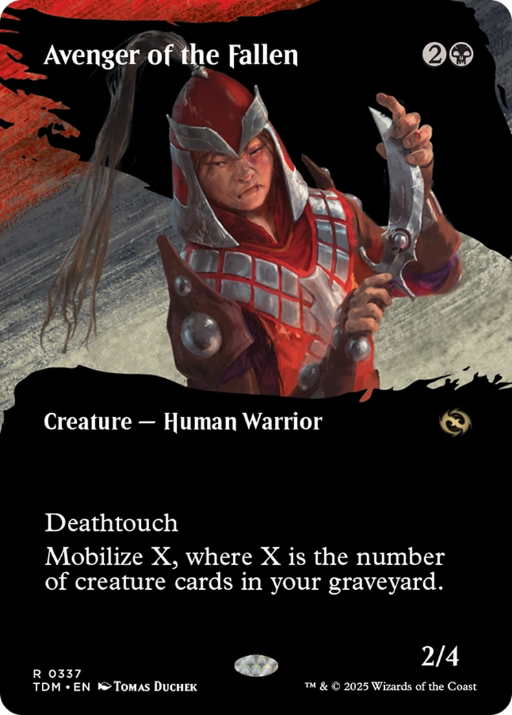 Avenger of the Fallen (0337) (Borderless) - Foil