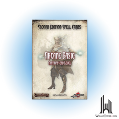 Pathfinder 2nd Edition Cards - Arcane Basic Cantrips - 2nd Level
