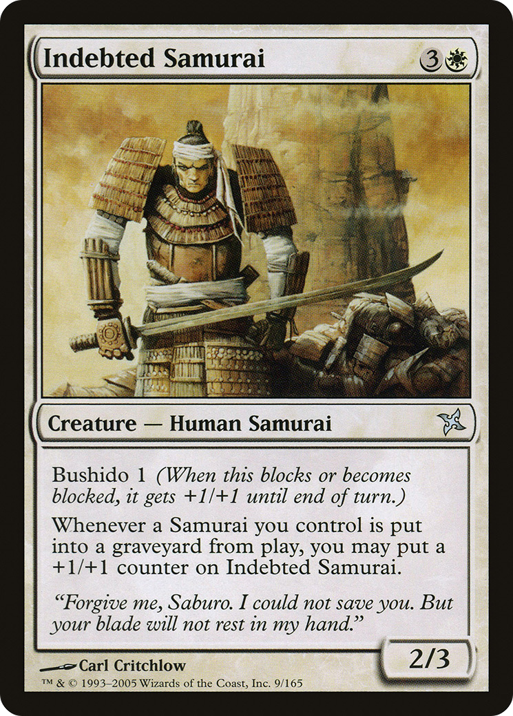 Indebted Samurai - Foil