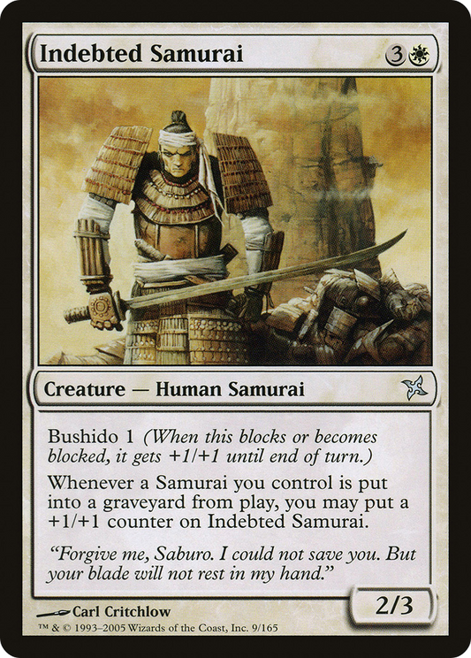 Indebted Samurai - Foil