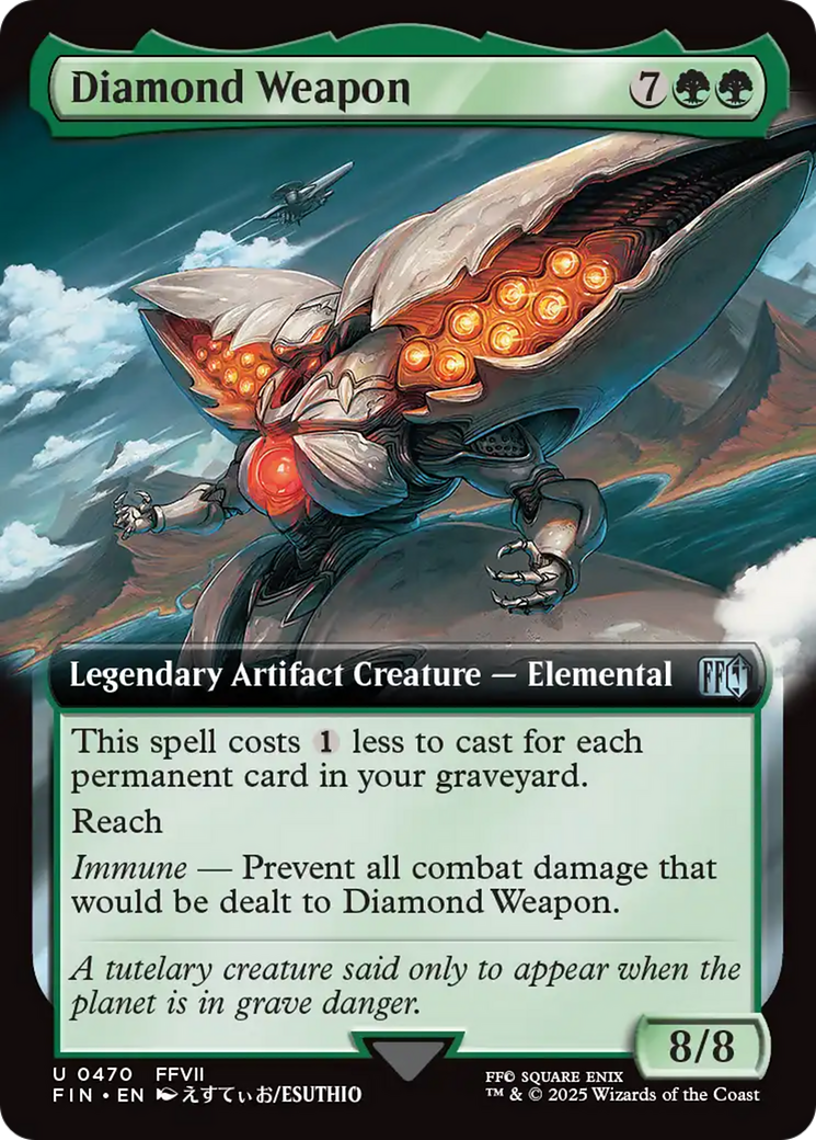 Diamond Weapon (0470) (Extended Art)
