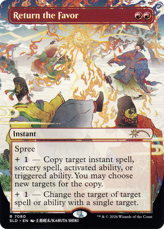 Return the Favor (7080) (Borderless) (SLD)
