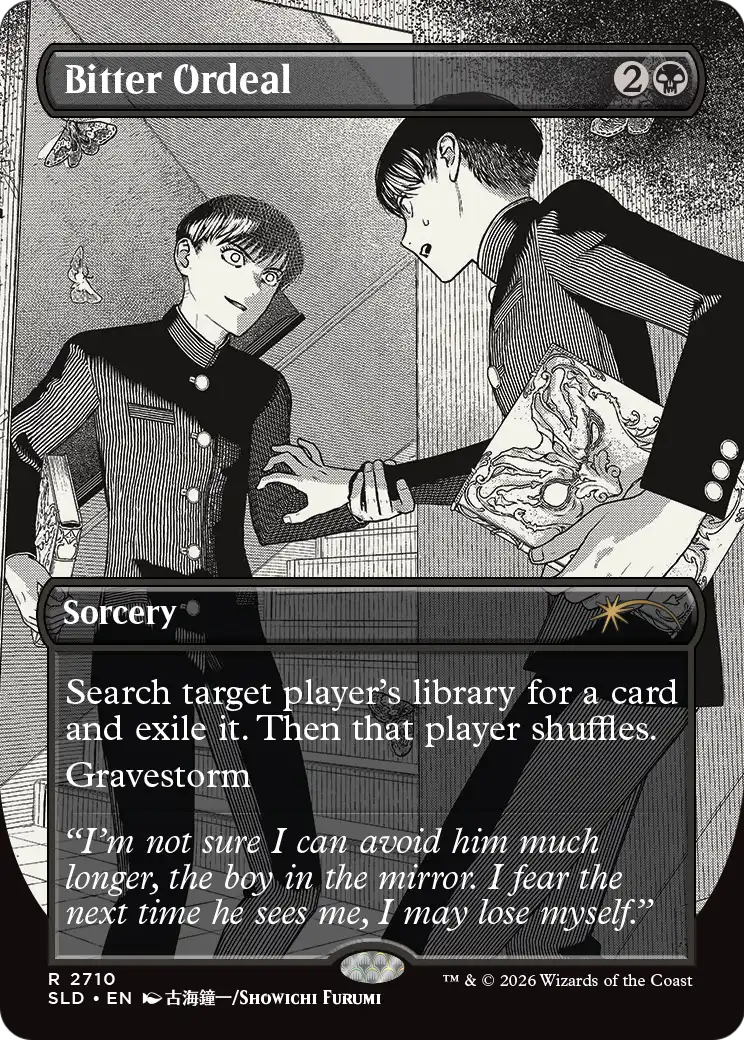 Bitter Ordeal (2710) (Borderless) (SLD) - Foil