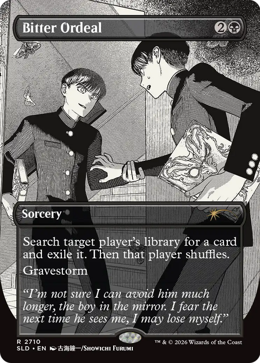 Bitter Ordeal (2710) (Borderless) (SLD) - Foil