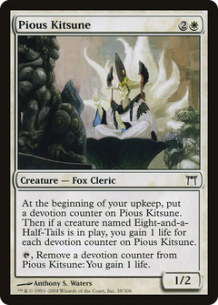 Pious Kitsune - Foil
