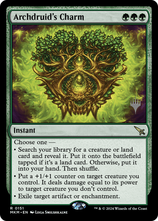 Archdruid's Charm (0151) (Promo Pack)