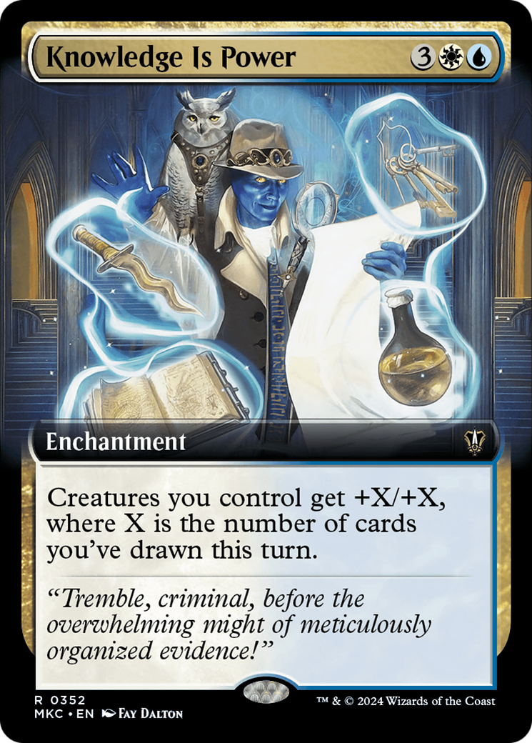 Knowledge Is Power (0352) (Extended Art)