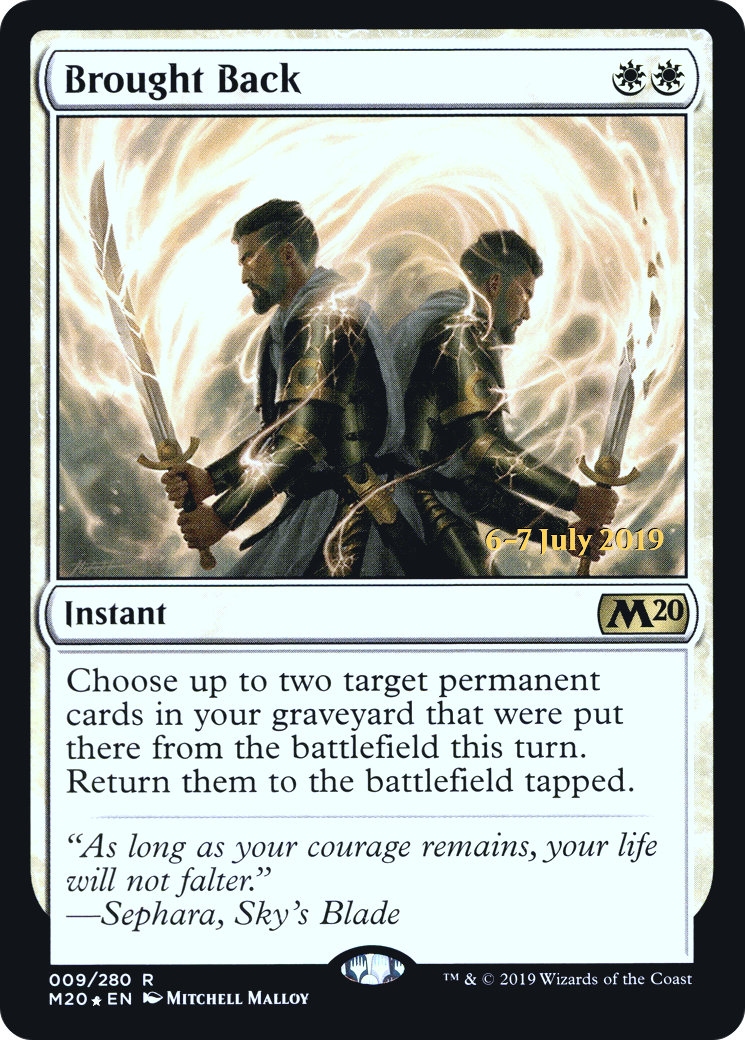 Brought Back (009) (Prerelease) - Foil