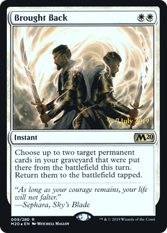 Brought Back (009) (Prerelease) - Foil