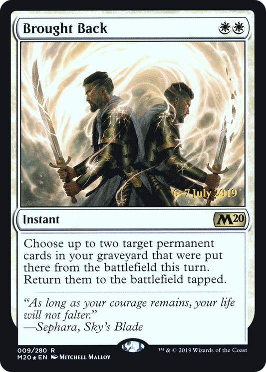 Brought Back (009) (Prerelease) - Foil