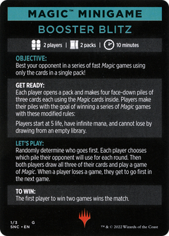 Magic Minigame: Booster Blitz