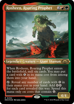 Rosheen, Roaring Prophet (0494) - Foil Etched