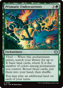 Prismatic Undercurrents (0189) (ECL) - Foil