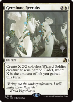 Germinate Recruits (0009) (Promo Pack) (PFRA) - Foil