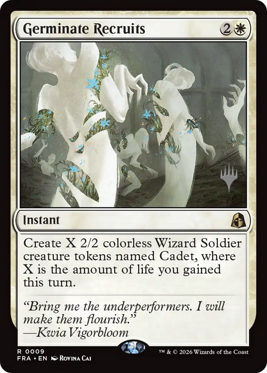 Germinate Recruits (0009) (Promo Pack) (PFRA) - Foil