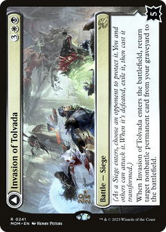 Invasion of Tolvada // The Broken Sky (0241) (Prerelease) (PMOM) - Foil