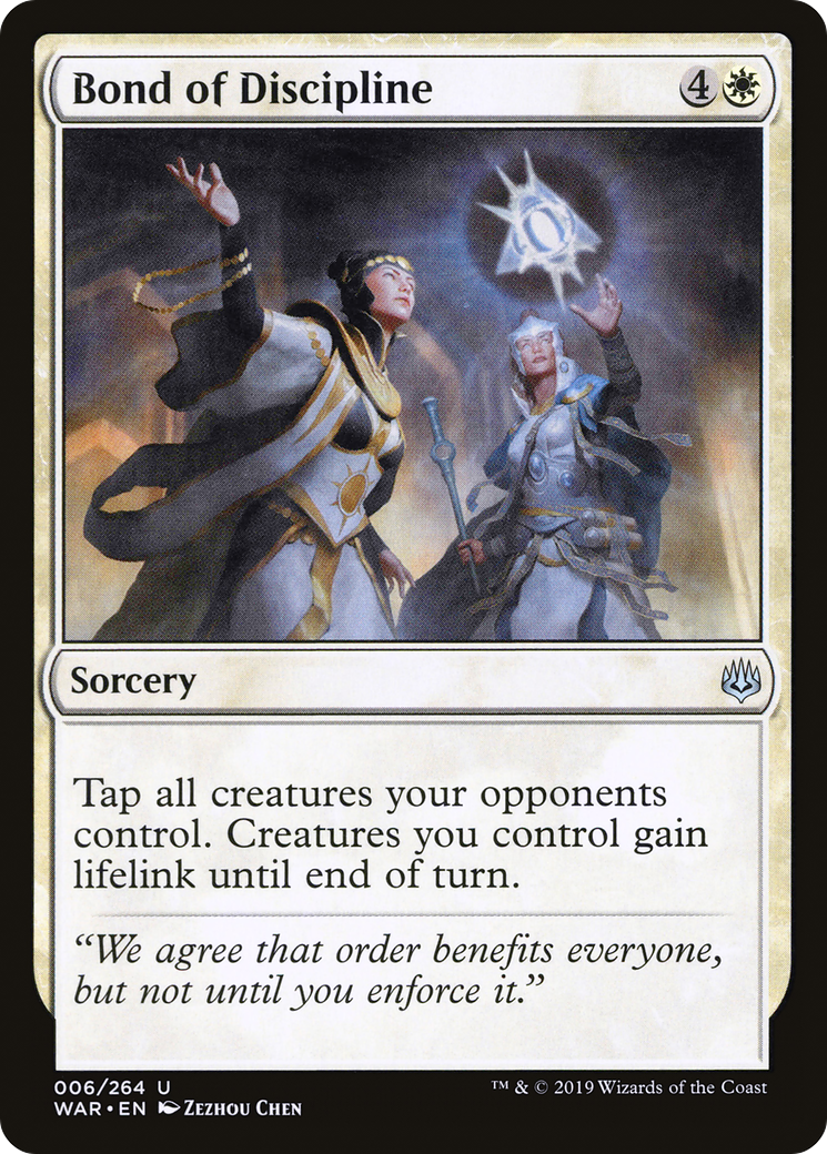Bond of Discipline - Foil