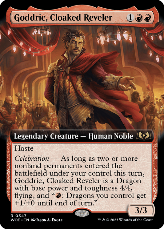 Goddric, Cloaked Reveler (0347) (Extended Art) - Foil