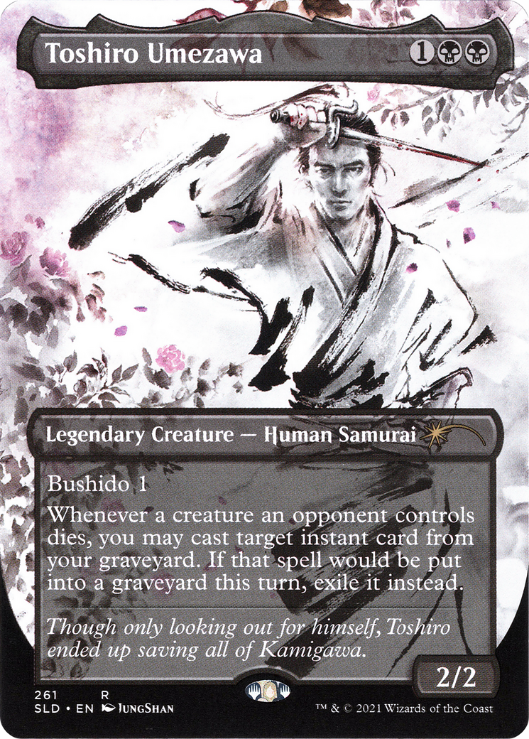 Toshiro Umezawa (261) (Borderless) - Foil