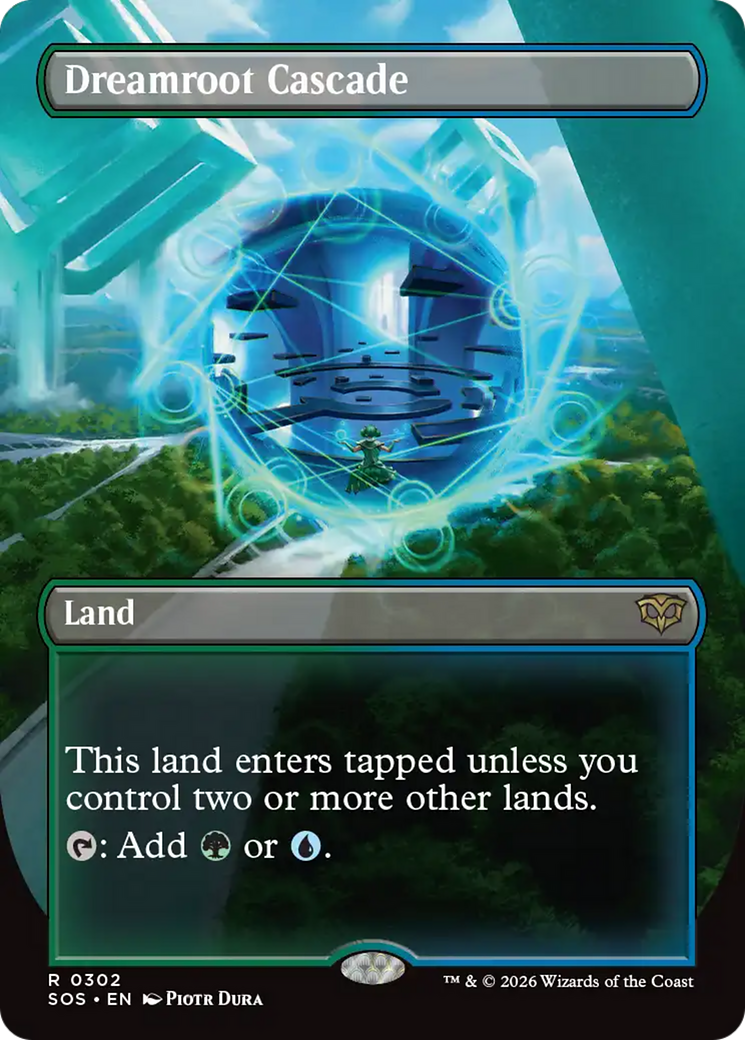 Dreamroot Cascade (0302) (Borderless) (SOS) - Foil
