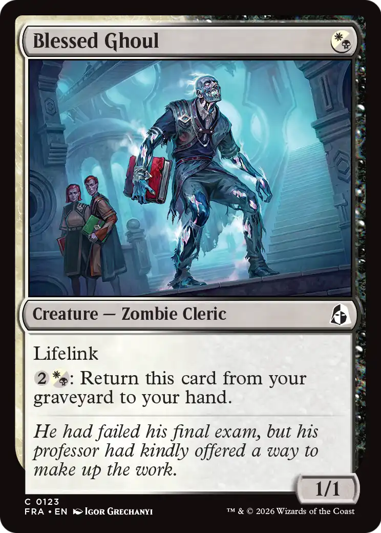Blessed Ghoul (FRA) - Foil
