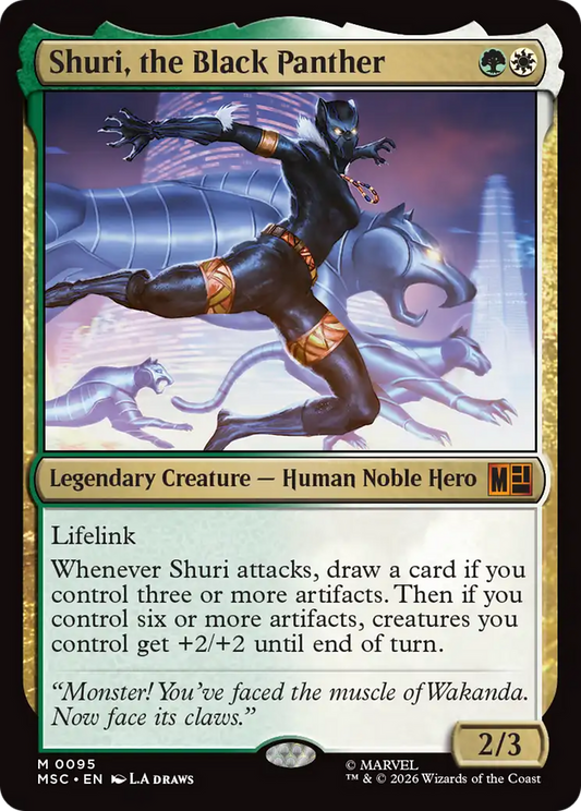 Shuri, the Black Panther (0095) (MSC) - Foil