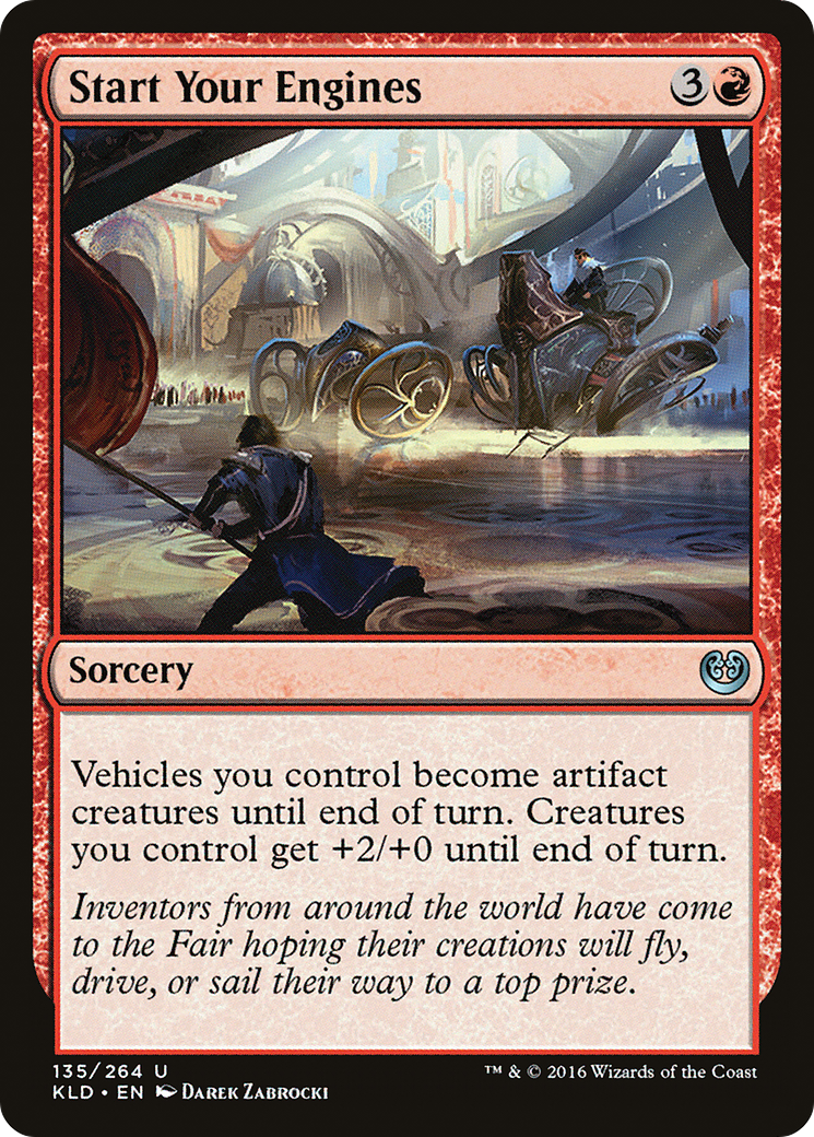 Start Your Engines - Foil