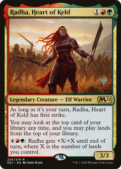 Radha, Heart of Keld (224) (Promo Pack) - Foil