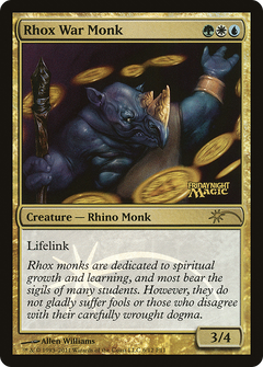 Rhox War Monk (006) (FNM) - Foil