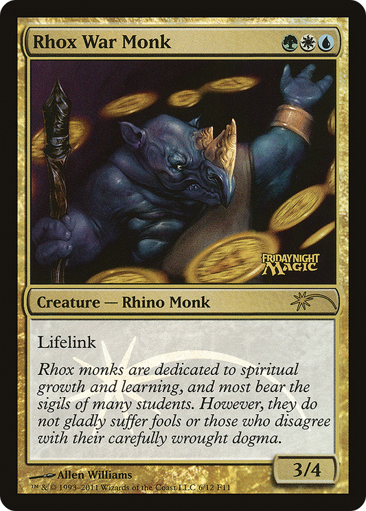 Rhox War Monk (006) (FNM) - Foil