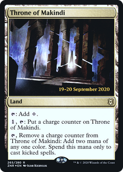 Throne of Makindi (265) (Prerelease) - Foil