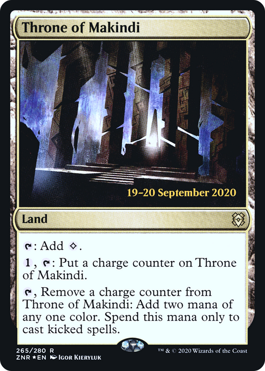 Throne of Makindi (265) (Prerelease) - Foil