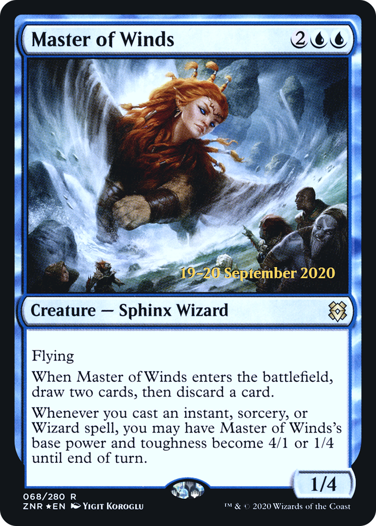 Master of Winds (068) (Prerelease) - Foil