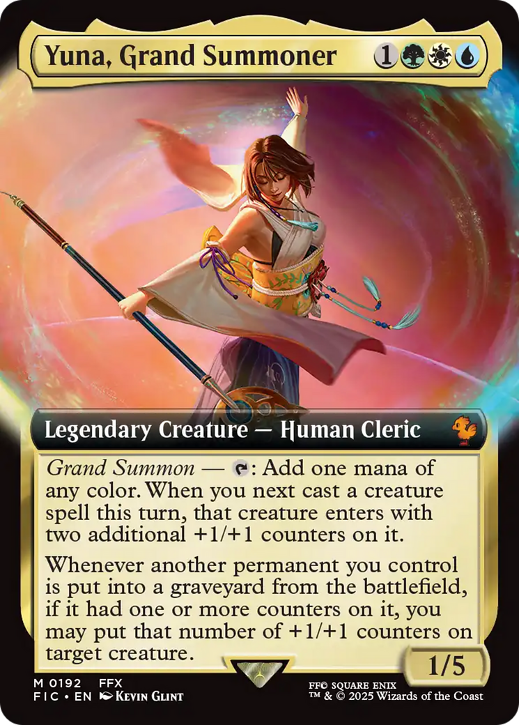 Yuna, Grand Summoner (0192) (Extended Art) - Foil