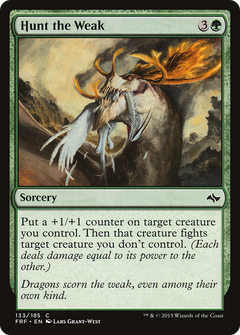 Hunt the Weak - Foil