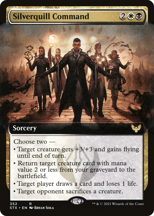 Silverquill Command (352) (Extended Art) - Foil
