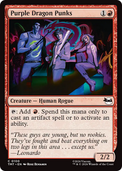 Purple Dragon Punks (TMT) - Foil