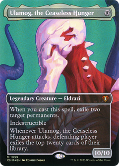 Ulamog, the Ceaseless Hunger (1059) (Borderless) - Textured Foil