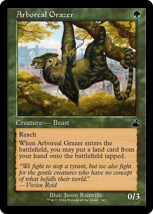 Arboreal Grazer (0343) (Retro Frame)
