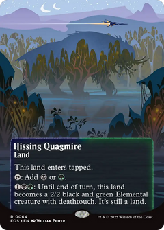 Hissing Quagmire (0064) (Borderless) - Foil