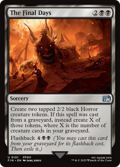 The Final Days - Foil