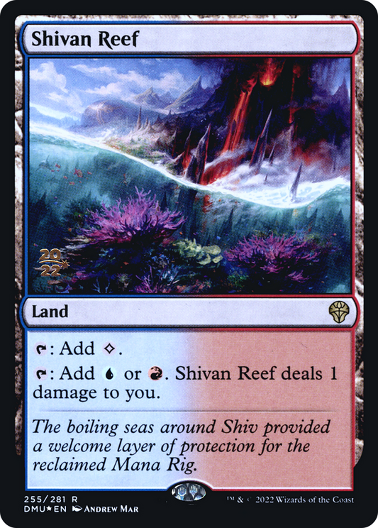 Shivan Reef (255) (Prerelease) - Foil