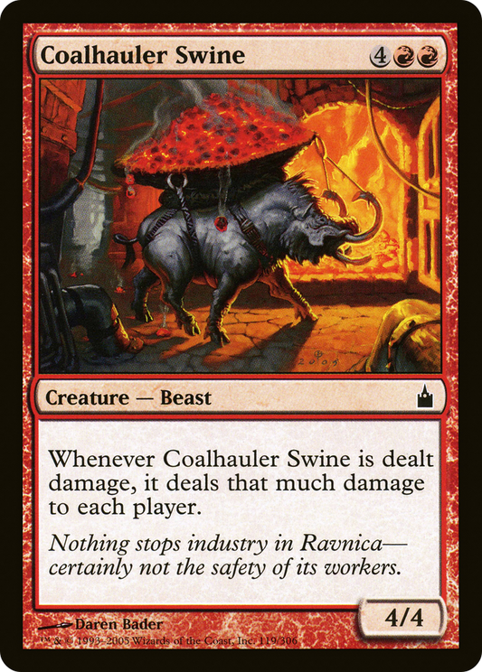 Coalhauler Swine - Foil