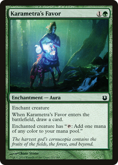Karametra's Favor - Foil