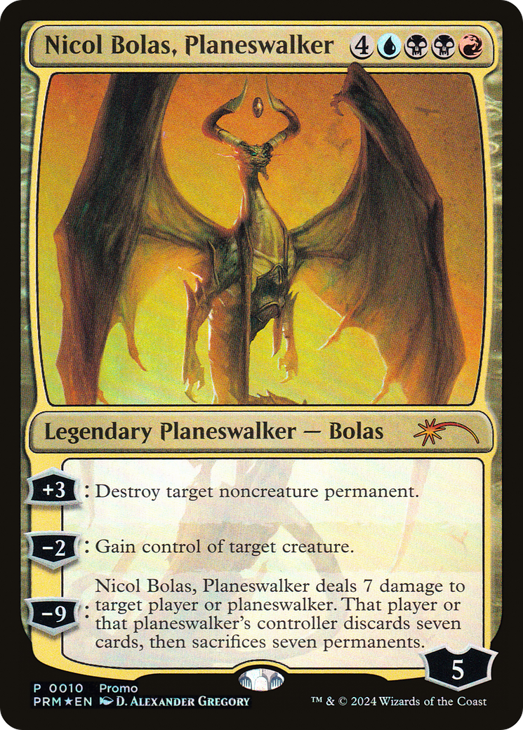 Nicol Bolas, Planeswalker (0010) - Foil pmei