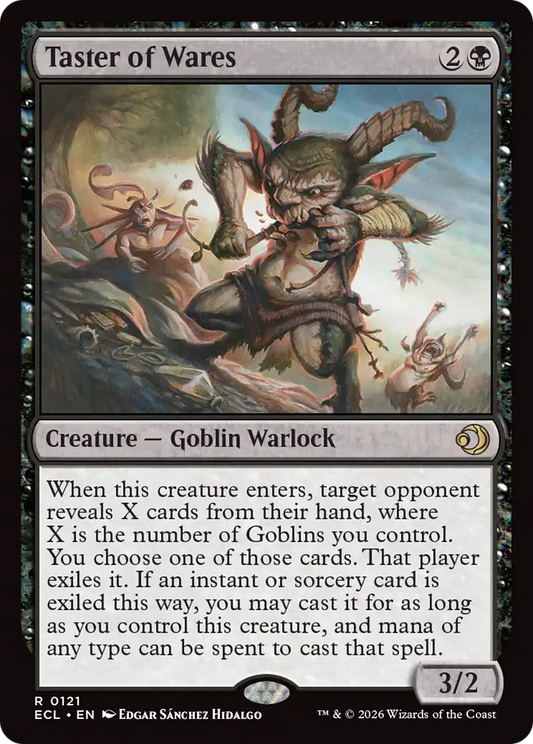 Taster of Wares (0121) (ECL) - Foil