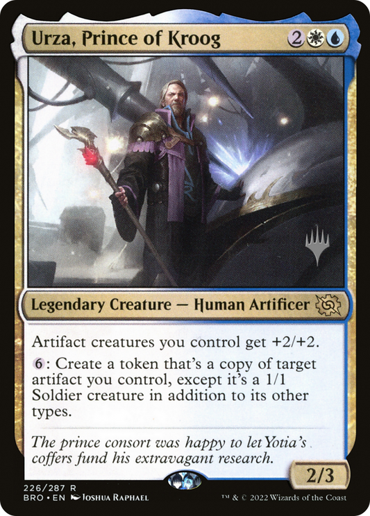 Urza, Prince of Kroog (226) (Promo Pack) - Foil